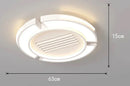 GobekUsa Kids Bedroom Bladeless Ceiling Fan with Remote Control and Light