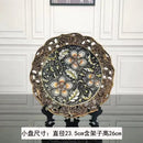 GobekUsa Resin Vase Dried Flowers Arrangement for Living Room Decor