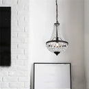 GobekUsa Crystal Chandelier Pendant Lamp for Dining Room and Living Room