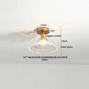GobekUsa Glass LED Ceiling Light for Corridor Balcony Modern Indoor Lighting