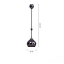 GobekUsa Gold Geometric Water Drop Candlestick Holder Desktop Storage Wedding Centerpieces