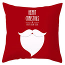 GobekUsa Christmas Santa Claus Snowflake Pillow Cover 18x18inch