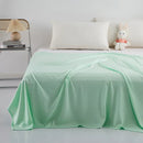 GobekUsa Bamboo Fiber Summer Quilt - Lightweight & Breathable Diamond Grid Blanket