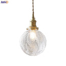 GobekUsa Glabe Glass LED Pendant Light Fixture, Nordic Modern Design for Bedroom, Kitchen, Aisle