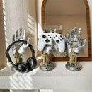 GobekUsa Cyberpunk Mechanical Arm Desktop Stand - Simulated Robot Hand Sculpture