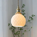 GobekUsa Ceramic LED Wall Sconce: Modern Copper Indoor Luminaria for Bedroom, Mirror, Stairway