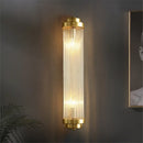 GobekUsa Crystal LED Wall Sconce: Luxury Nordic Glass Luminaire for Staircase & Bedroom