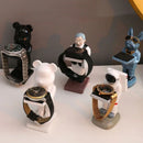 GobekUsa Bear Statue Watch Rack: Smart Watch Display & Storage Stand