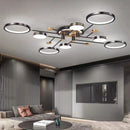 GobekUsa Gold/Black Pendant Light Chandelier for Living Room Dining Bedroom - Modern Nordic Ceiling Lamps