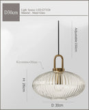 GobekUsa Japanese Glass Pendant Light: Modern Nordic LED Hanging Lamp for Bedroom Home Décor