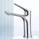 GobekUsa Gold Black Chrome Bathroom Sink Faucet, Single Lever Hot Cold Mixer Tap