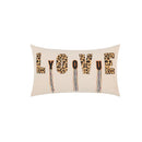 GobekUsa Jungle Cartoon Print Velvet Cushion Cover - Hawaiian Decor for Sofa