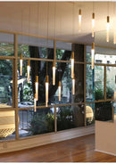 GobekUsa LED Chandelier: Modern Staircase & Kitchen Pendant Light for Home Decoration