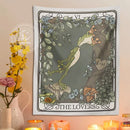 GobekUsa Frog Lover Tarot Tapestry: Cute Boho Room Decor & Bedroom Wall Hanging