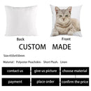 GobekUsa Bubble Black Cats Cat Pillow Cases Sofa Home Decor Custom Cushion Cover