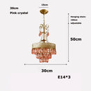 GobekUsa Crystal LED Ceiling Chandelier for Dinning Room