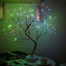 GobekUsa LED Starry Tree Table Lamp with Touch Switch - 36/108 LEDs, Fairy Night Light