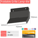 GobekUsa LED Magnetic Track Light Dimmable Bluetooth Control Grille Spot Lighting