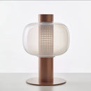 GobekUsa Glass Table Light: Modern Light Luxury Bedside Lamp