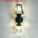 GobekUsa K9 Crystal Wall Lamp for Living Room and Bedroom Atmospheric Lighting