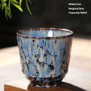 GobekUsa Japanese Kiln Transformation Ceramic Tea Cup Espresso Coffee Mug Pottery Kung Fu Teacup