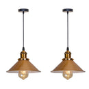 GobekUsa Industrial Retro LED Hanging Chandelier Pendant Light for Home Dining, Bar, and Restaurant Décor