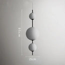 GobekUsa Glass Ball LED Pendant Light for Modern Restaurant, Cafe, Bedroom & Kitchen