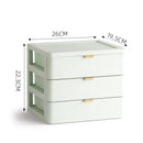 GobekUsa Desktop Organizer Drawer Cosmetic Rack Jewelry Storage Box