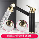GobekUsa Antique Bronze Bathroom Sink Faucet Hot Cold Water Mixer Deck Mounted