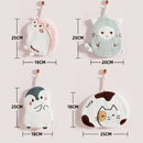 GobekUsa Cartoon Animals Microfiber Hand Towel Set