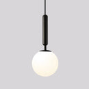 GobekUsa Glass Ball Pendant Light for Dining Room & Bedroom Decor