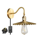 GobekUsa Adjustable Copper Wall Sconce Edison Lamp LED - Modern Bedroom Bathroom Light