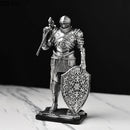 GobekUsa Heavy Armored Knight Resin Statue Decoration for Desk and Room Aesthetic
