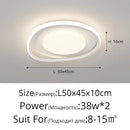 GobekUsa LED Ceiling Lights White Black Infinite Dimming Home Lighting Fixtures