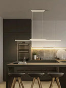 GobekUsa Black Line Chandelier: Elegant Salon Design, Luxury Lighting for Home and Restaurant