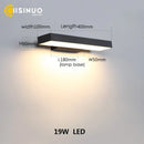 GobekUsa Dusk Dawn Motion Sensor Outdoor Wall Light Modern Sconces for House Garage Balcony