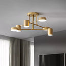 GobekUsa LED Ceiling Chandelier: Modern Light Fixture for Living Room, Bedroom, Hall - Indoor Home Decor