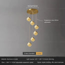 GobekUsa Crystal Bedside Chandelier Wall Light for Designer Living Room and Hotel Bedroom