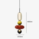 Nordic Colored Glass Pendant Light