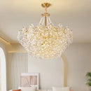 GobekUsa French Chandelier Pearl Glass Rose 2024 Master Bedroom Lighting