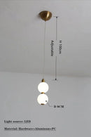 GobekUsa Circle Ring LED Pendant Lights for Elegant Home Decor