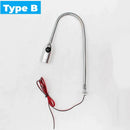 GobekUsa LED Gooseneck Work Light 3W Industrial Hose Lamp with Switch