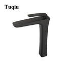 GobekUsa Basin Faucet: Black/White Brass Mixer Tap, Bathroom Sink Water Crane, Hot & Cold.