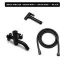 GobekUsa Brass Dual Purpose Bidet Faucet Set for Bathroom Sprayer and Shower