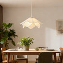 Modern Flower Fabric Pendant Light With Warm Glow