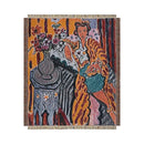 GobekUsa Boho Chic Throw Blanket for Living Room and Outdoor Picnics