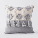 GobekUsa Boho Morocco Tufted Tassel Cushion Cover for Modern Home Decor
