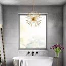 GobekUsa Crystal Dandelion LED Chandelier for Luxury Indoor Decor