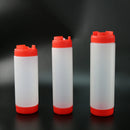GobekUsa Dual-Head Tomato Squeeze Bottle for Ketchup and Salad Dressing