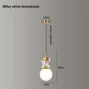 GobekUsa Astronaut Chandelier: Personalized Children's Room Decor Lighting for Warm Atmosphere
